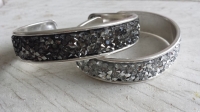 Chrystal diamond armband zilver