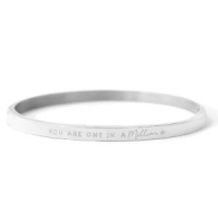 Armband 'one in a million' zilver