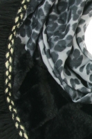 Dubbelzijdige omslagdoek leopard